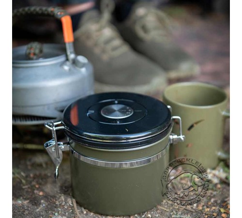 Емкость для хранения кофе/чая цвета хаки Fox Cookware Coffee/Tea Khaki Storage 860ml 