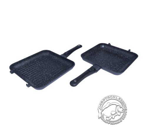 Комбинированный тостер Ridge Monkey Connect Pan & Griddle XXL Granite Edition