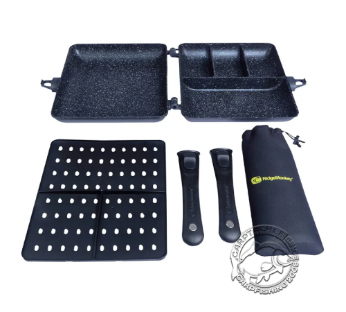 Тостер со вставкой Ridge Monkey Connect Combi & Steamer XXL Granite Edition