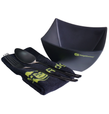 Набор с тарелкой-пиалой Ridge Monkey SQ DLX Bowl Set