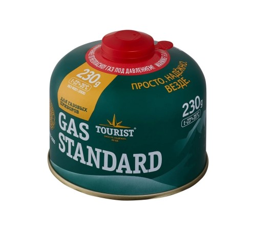 Газовый баллон резьбовой TOURIST STANDARD 230