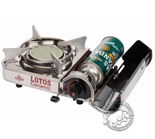 Портативная газовая плита TOURIST Lotos Ceramic TR-350