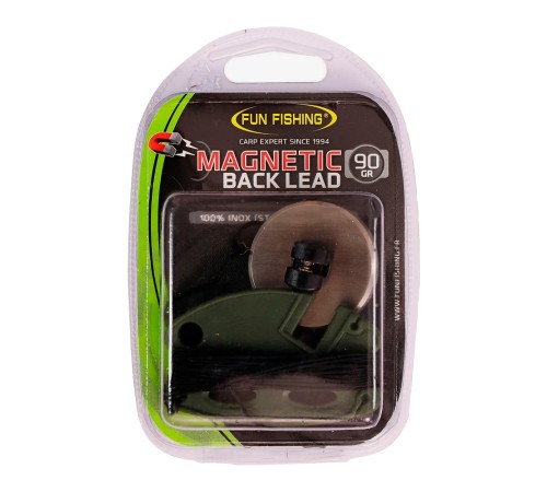 Заднее грузило на магнитах Fun Fishing Magnetic Back Lead Inox 90g