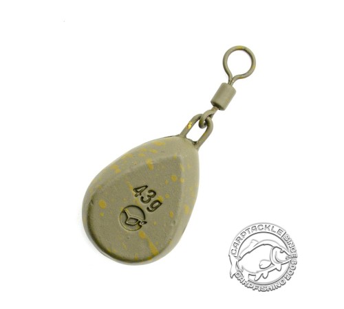Грузило Korda Flat Pear Swivel