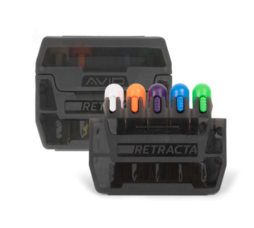 Набор инструментов из складных игл и сверел Avid Carp Titanium Retracta