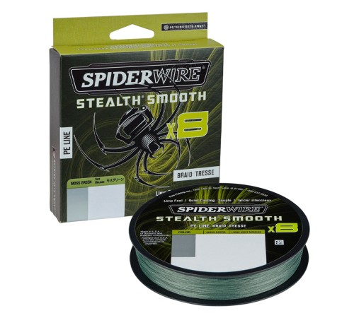 Шнур SpiderWire Stealth Smooth8 x8 PE Braid Moss Green