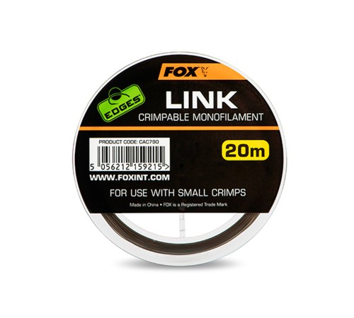 Монофильный поводковый материал Fox EDGES Link Trans Khaki Mono