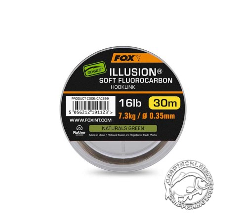 Мягкий флюрокарбоновый поводковый материал Fox Illusion Soft Fluorocarbon