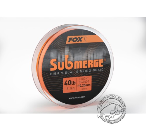 Плетеная леска Fox Submerge High Visual Sinking Braid