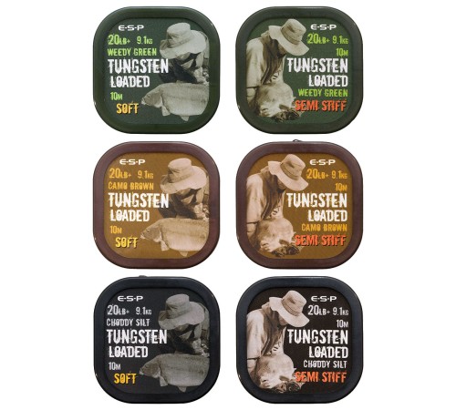 Поводковый материал ESP Tungsten Loaded Coated Braid