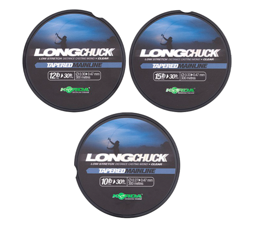 Леска Korda Long Chuck Tapered Mainline