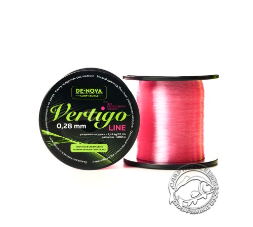 Леска нейлоновая De-Nova Carp Tackle Vertigo