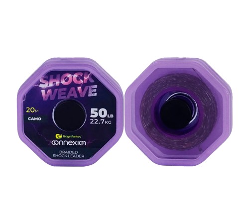 Плетеный шок-лидер Ridge Monkey Connexion Shock Weave Braided Shock Leader