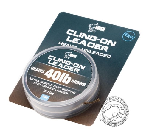 Ледкор без сердечника Nash Cling-On Leader 40lb