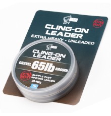 Ледкор без сердечника Nash Cling-On Leader 65lb Weed