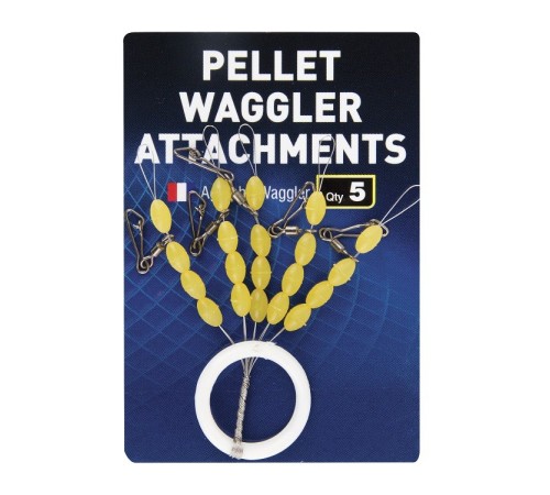 Стопоры силиконовые с застежками Matrix Matrix Pellet Waggler Attachments