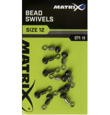 Вертлюг с бусиной Matrix Bead Swivels