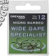 Крючки с ушком DRENNAN Wide Gape Specialist MB