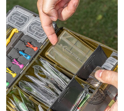 Коробка для снастей с 4 отсеками Korum Bits Blox