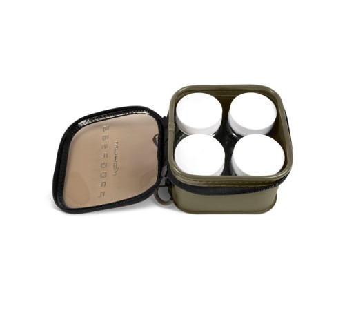 Сумка с банками для насадок из ЭВА Korum Progress EVA Hookbait Pouches