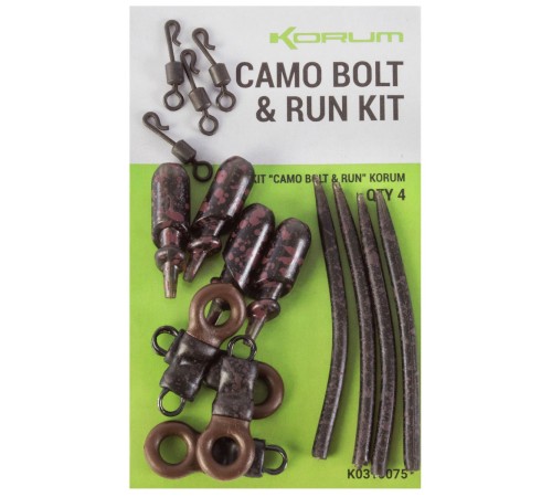 Набор для остнастки KORUM Camo Bolt & Run Kit