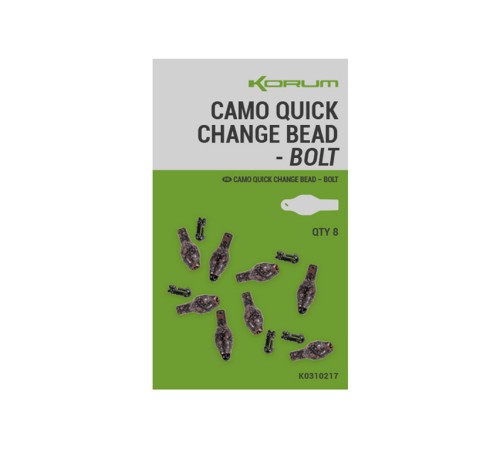 Быстросъемные коннекторы Korum Camo Quick Change Bead - Bolt
