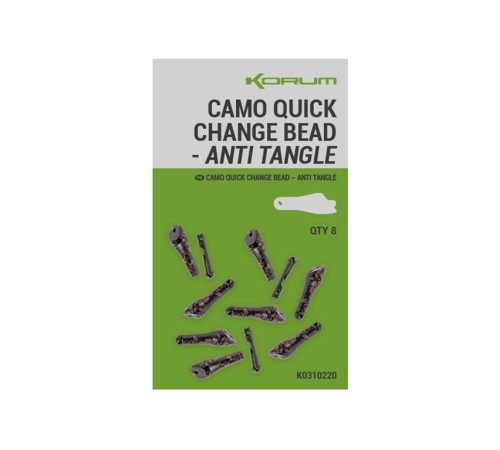 Противозахлестные коннекторы Korum Camo Quick Change Bead - Anti Tangle