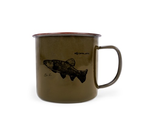 Эмалированная кружка Korum Classic Enamel Mug Tench