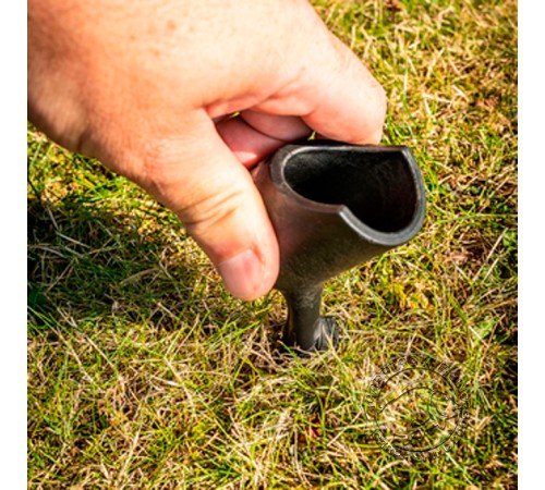 Задний держатель-чашка с буром Korum Leverage Butt Screw