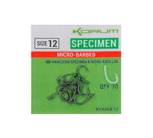 Крючки Korum Xpert Specimen Hook
