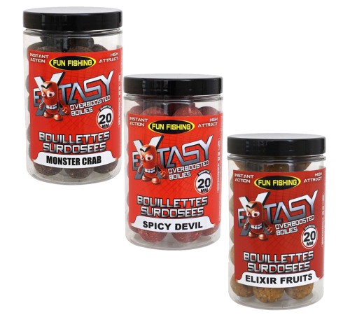 Насадочные бойлы Fun Fishing Extasy Surdosees