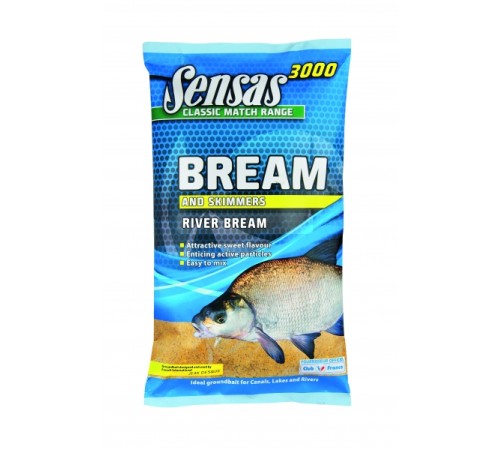 Прикормка Sensas 3000 River Bream