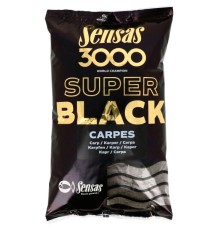 Прикормка Sensas 3000 Super Black Carp
