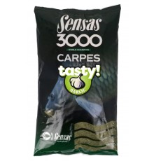 Прикормка Sensas 3000 CARP TASTY Garlic