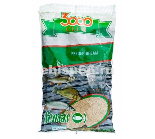 Прикормка Sensas 3000 Club Feeder Bream