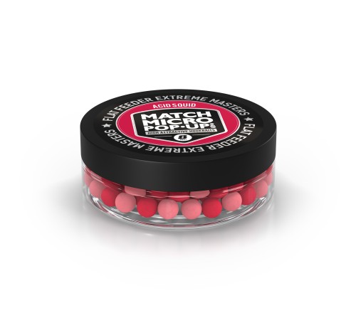 Плавающие бойлы FFEM Pop-Up Micro Acid Squid 8mm