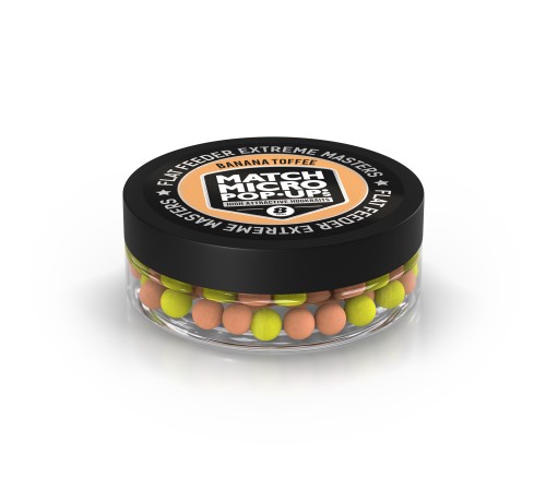 Плавающие бойлы FFEM Pop-Up Micro Banana Toffee 8mm