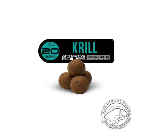Бойлы тонущие FFEM Ajika Boilies Krill 20mm Криль