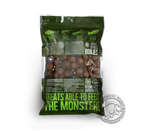 Бойлы тонущие FFEM Ajika Boilies Krill 20mm Криль