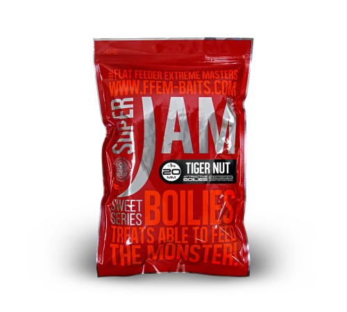 Тонущие бойлы FFEM Super Jam Boilies Tiger Nut 20mm Тигровый орех