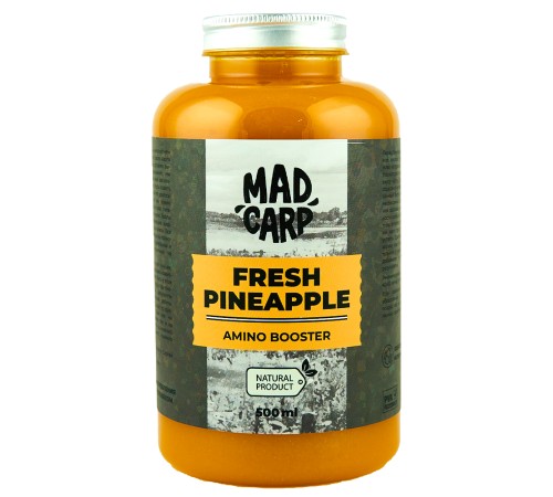 Амино бустер Mad Carp Baits Fresh Pineapple 500ml