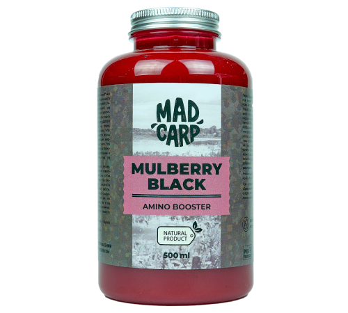 Амино бустер Mad Carp Baits Mulberry Black 500ml