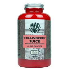 Амино бустер Mad Carp Baits Strawberry Juice 500ml