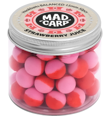 Бойлы насадочные Mad Carp Baits Balanced Strawberry Juice