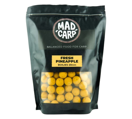 Бойлы тонущие Mad Carp Baits Fresh Pineapple 1kg