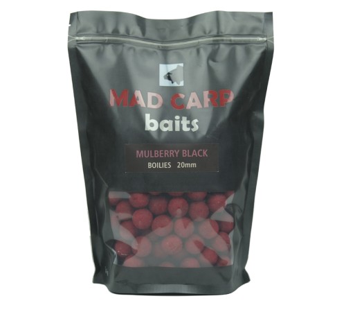 Бойлы тонущие Mad Carp Baits Mulberry Black 1kg