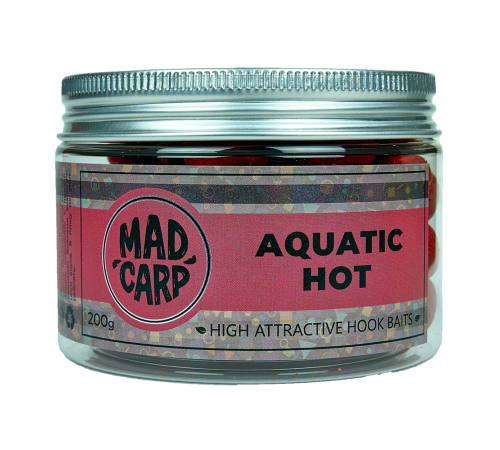 Бойлы насадочные Mad Carp Baits Aquatic Hot