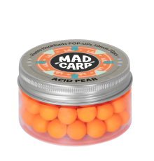 Плавающие бойлы Mad Carp Baits Fluoro POP-UP Acid Pear 12mm