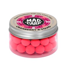 Плавающие бойлы Mad Carp Baits Fluoro POP-UP Cranberry Squid