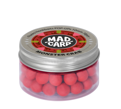 Плавающие бойлы Mad Carp Baits Fluoro POP-UP Monster Crab